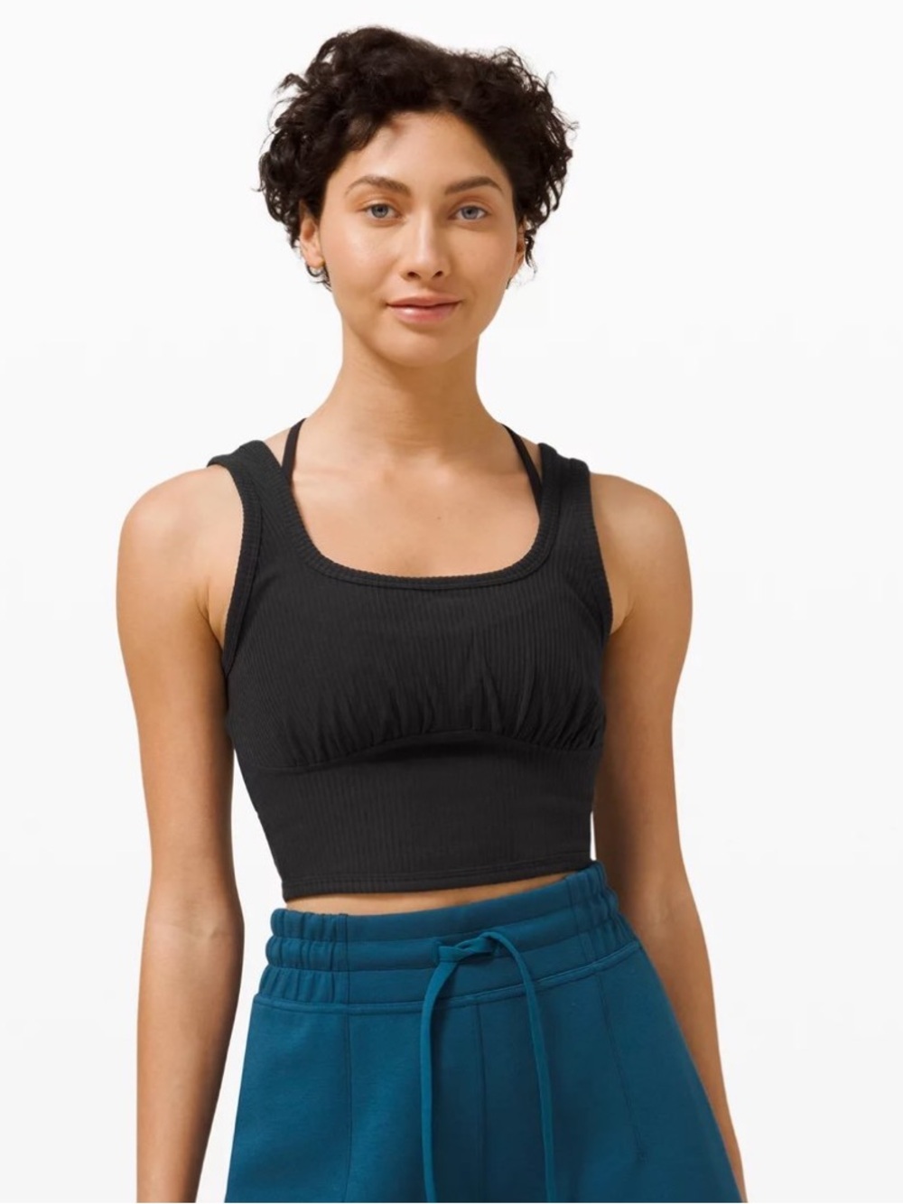 LULULEMON LA Square Neck Tank Top